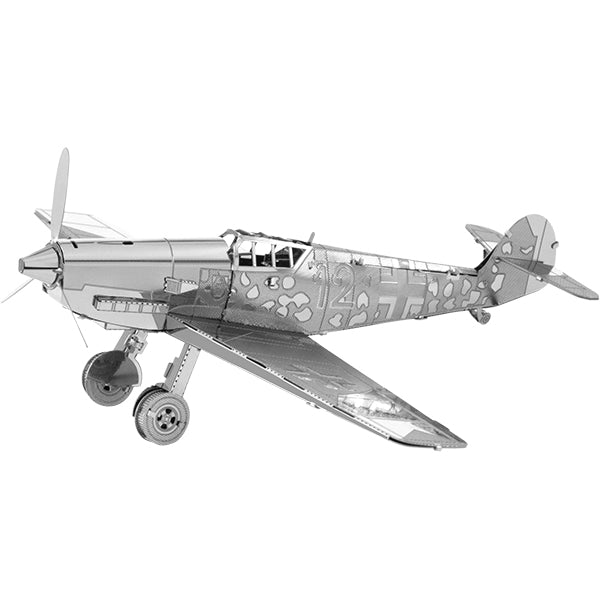 Fascinations Metal Earth Messerschmitt Bf-109 Airplane 3D Metal Model Kit