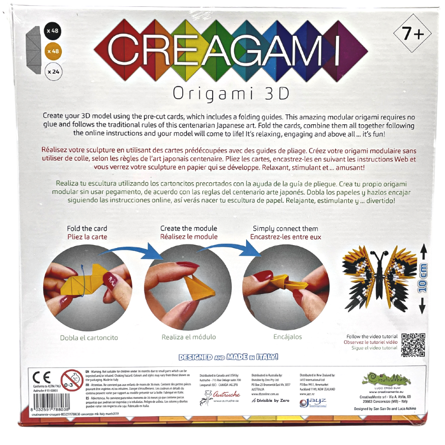 Creagami Origami 3D Kit BUTTERFLY
